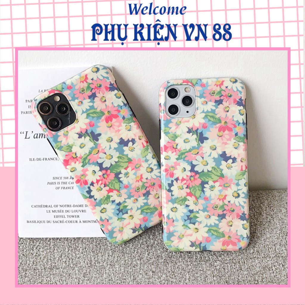 Ốp lưng iphone Hoa Mùa Hè IMD 5/5s/6/6plus/6s/6s plus/6/7/7plus/8/8plus/x/xs/xs max/11/11 pro/11 promax - Phụ kiện VN 88