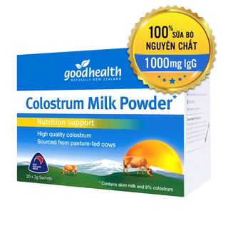 Sữa non Goodhealth chính hãng, dạng gói tiện lợi (20 gói - 60g)