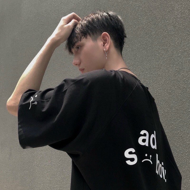 Áo Thun SAD BOIZ Form Rộng Unisex Mềm Mịn Dày Dặn Hot Trend