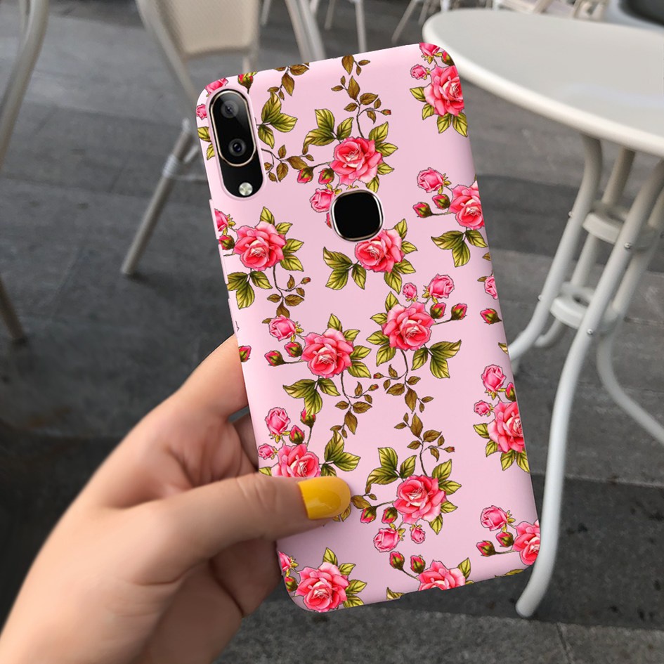 Ốp Điện Thoại TPU Silicon Mềm Chống Sốc Hình Hoa Hướng Dương Thời Trang Cho Vivo V9 V 9 V9Pro Y85 Y89 VivoV9 1723