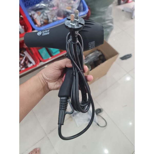 Máy sấy tóc công suất siêu mạnh BARBERWELL 858 2300W chuyên dụng cho salon