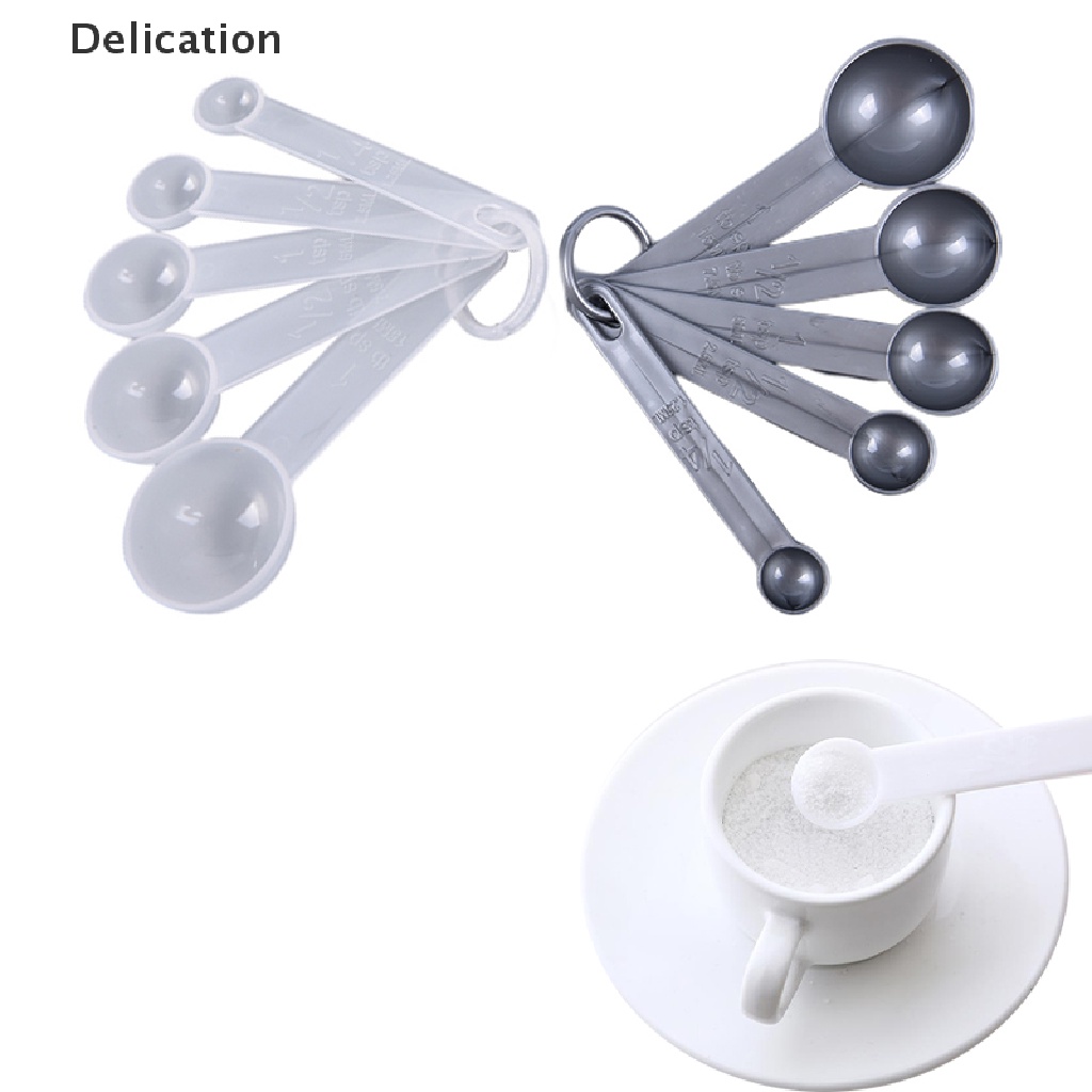 Set 5 Muỗng Đo Lường Làm Bánh Tiện Dụng