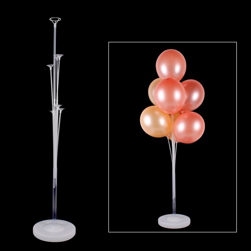 Bộ Giá Đỡ Gắn Bong Bóng Đèn LED Bằng Nhựa Dùng Trang Trí Tiệc
