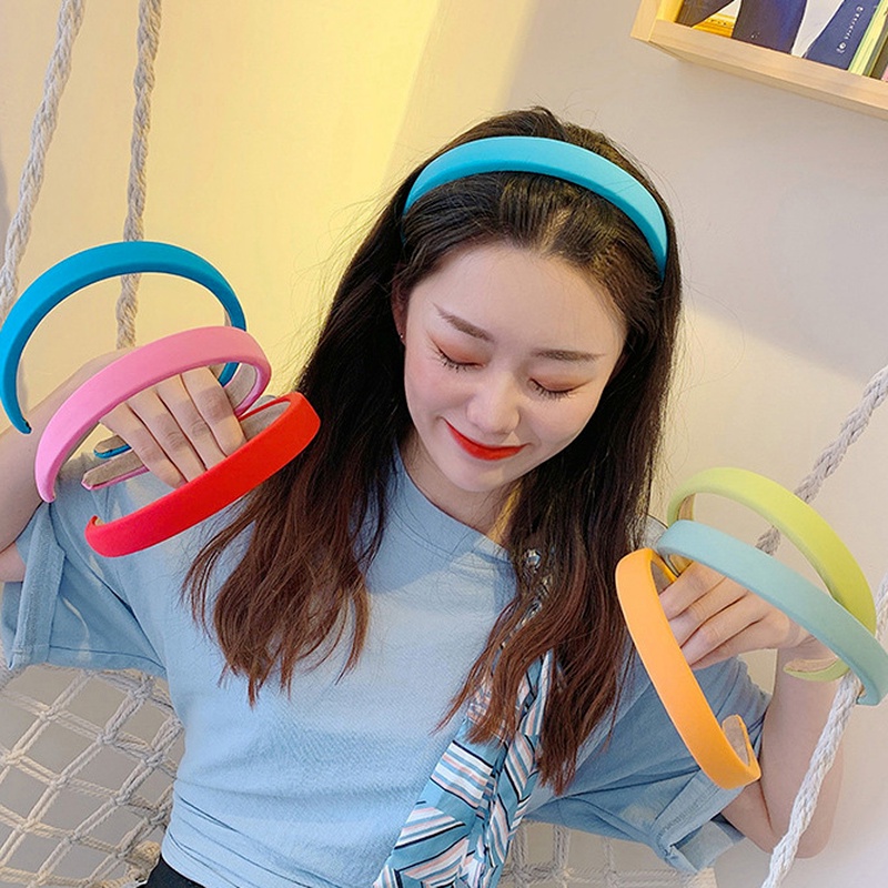 Cài tóc nhiều màu sắc tùy chọn đơn giản phong cách Hàn Quốc cho nữ