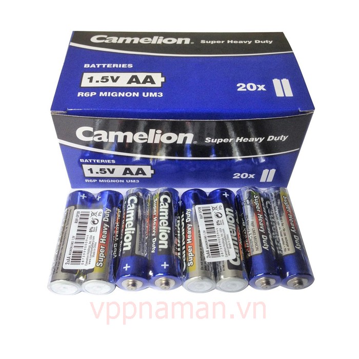 Pin camelion AA - 1 cặp 2 viên, 2xAA Mignon UM3 1,5V   R6P-SP2B