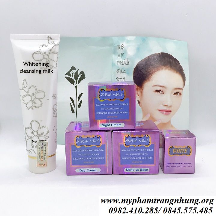 BỘ SPA BN MỜ NÁM, TÀN NHANG, LÀM TRẮNG DA CAO CẤP