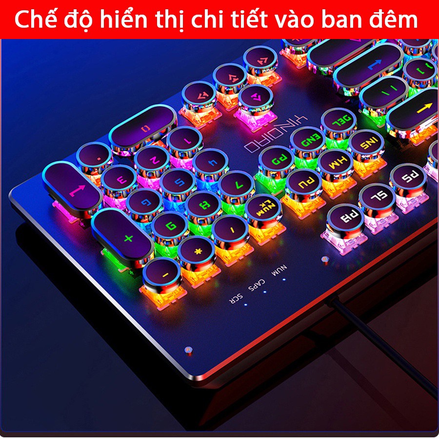 Combo bàn phím cơ và chuột không dây gaming Coputa bàn phím máy tính chuột chơi game T907 và A4 | BigBuy360 - bigbuy360.vn