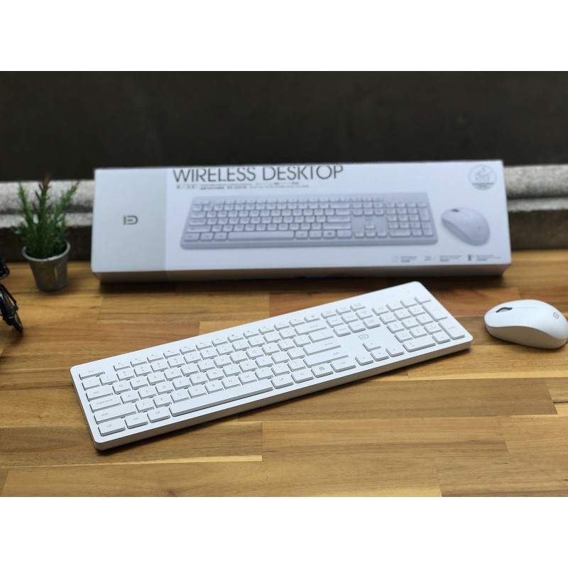 Bộ bàn phím chuột không dây FORTER IK7300 - Chính hãng cao cấp
