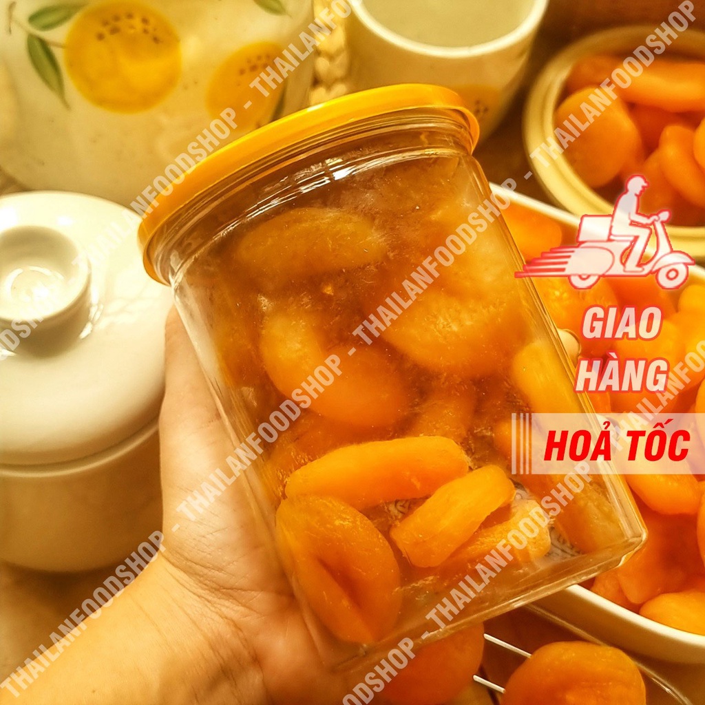 Mơ Sấy Dẻo Không Hạt Thổ Nhĩ Kỳ Lon 300gr
