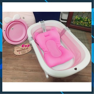 Chậu tắm cho bé gấp gọn size to