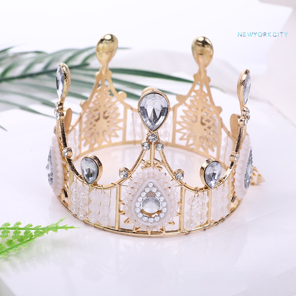 Phụ Kiện Cắm Trang Trí Bánh Kem Hình Vương Miện Thời Trang