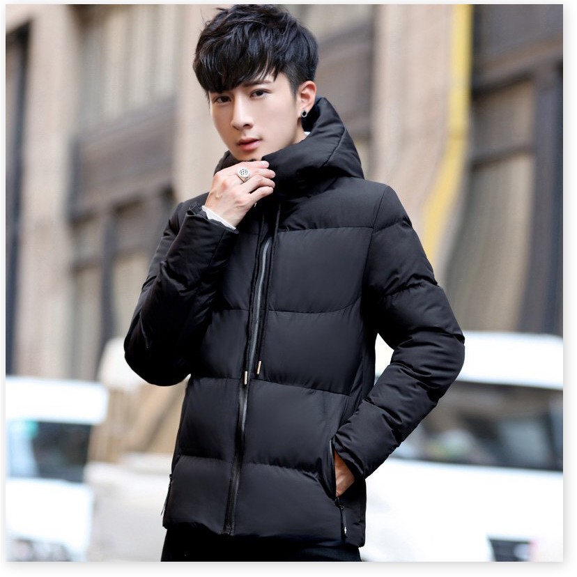 ÁO PHAO NAM CÓ NÓN SIÊU ẤM ÁP MÙA ĐÔNG KHÔNG LẠNH PL9 HP