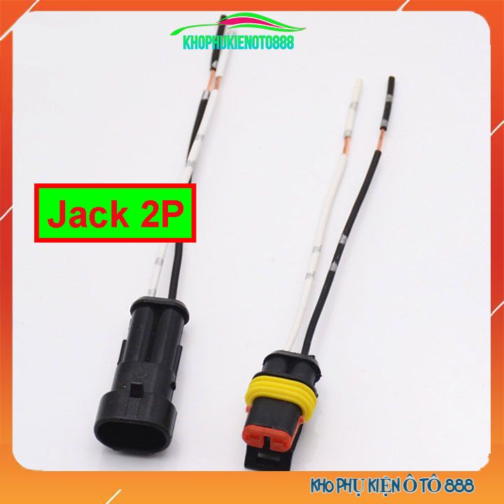 Jack cắm, cút kết nối đủ chân 1P-2P-3P-4P-5P-6P đã đấu dây chống nước dùng cho ô tô xe máy
