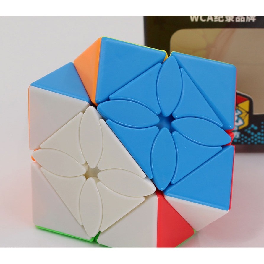 [Mã LIFE0503TOYS giảm 10% đơn 0Đ] MFJS MeiLong Maple Leaves / Skewb Cube Rubik Biến Thể 6 Mặt