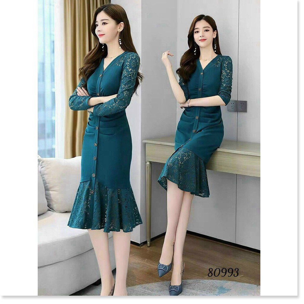 ĐẦM UMI PHỐI REN SIÊU XINH THỜI TRANG KOKO MI