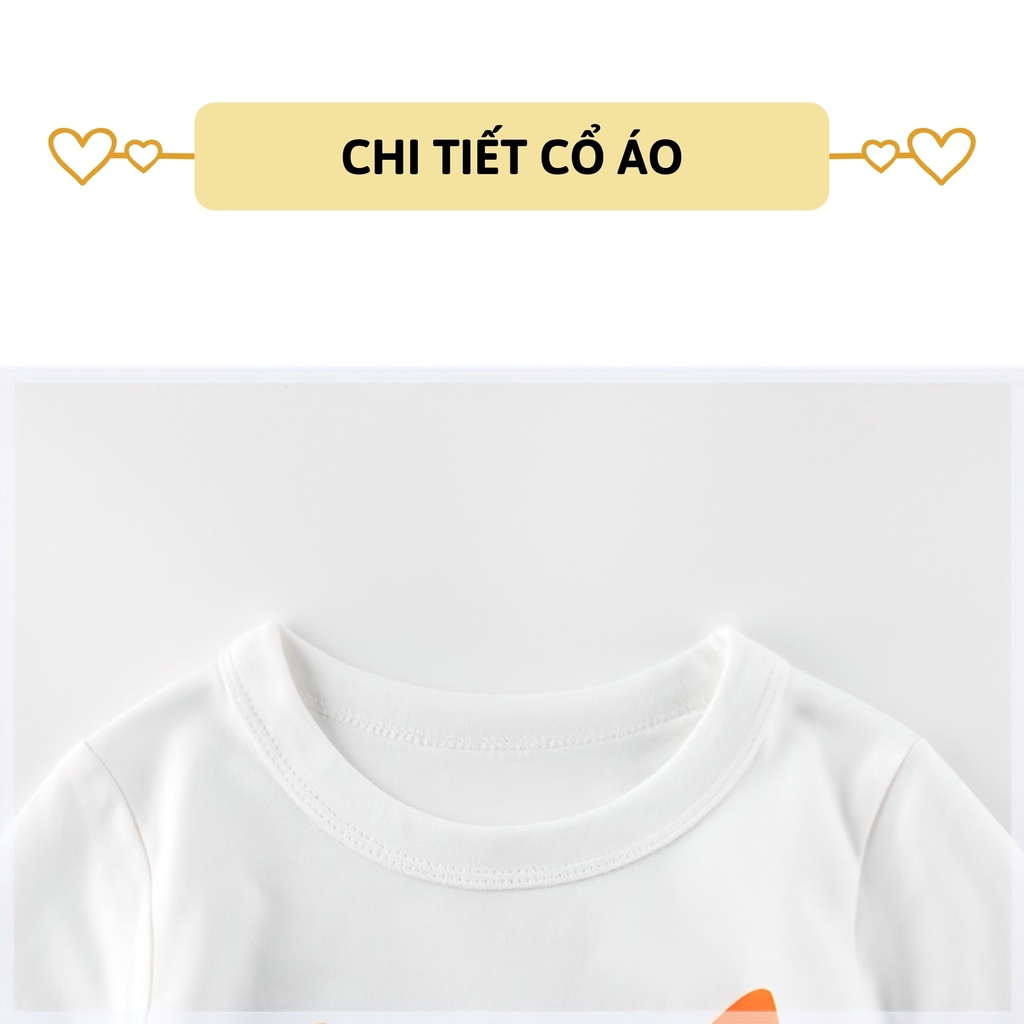 Áo thun dài tay bé trai 27Kids áo thu đông nam 100% Cotton cho trẻ từ 2-10 tuổi BLTS6