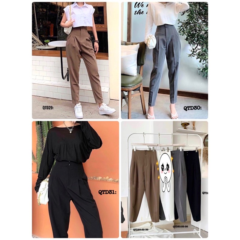 Bigsize Quần tây xám QTD30 (32-36)
