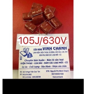 10 con tụ điện 105j/630v