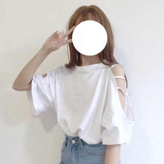 Áo thun kiểu trễ vai