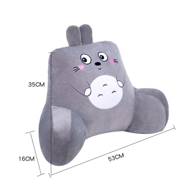 Gối nhồi bông MENGNI thiết kế hình động vật hoạt hình dễ thương tiện lợi