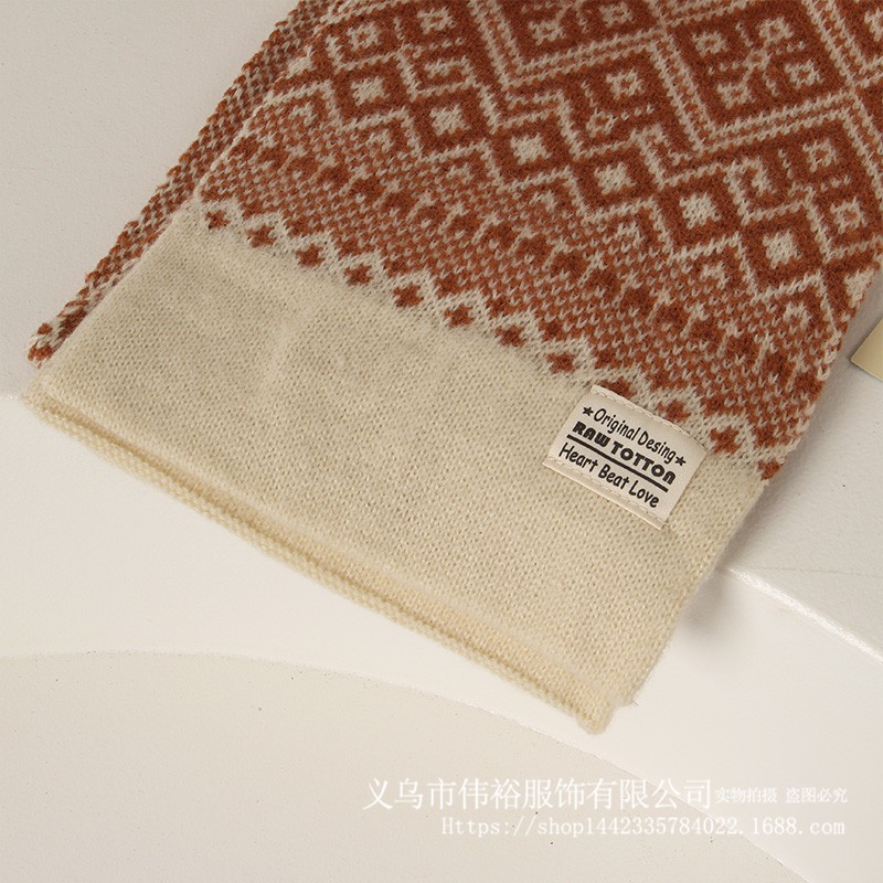 Khăn len trẻ em, khăn len thời trang cho bé KL05