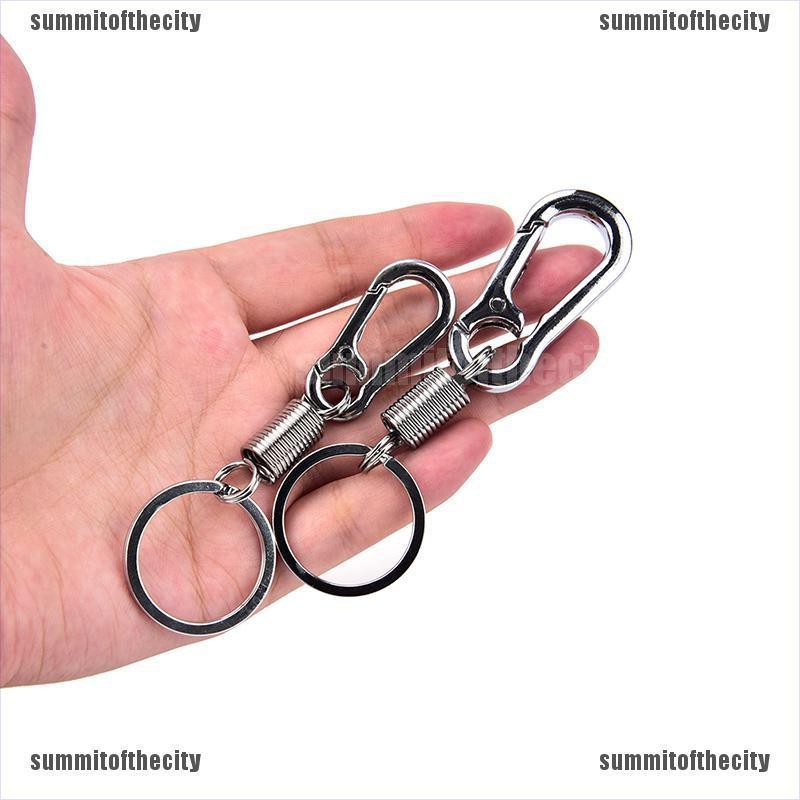 1 Móc Khóa Hình Hồ Lô Bằng Thép Không Gỉ