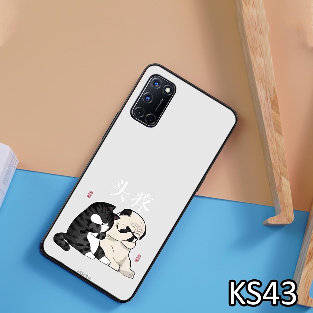 [SIÊU ƯU ĐÃI] Ốp lưng Oppo A52/A53/A92 in hình chó mèo siêu đẹp, độc, lạ_KINGSTORE.HN_Ốp lưng điện thoại