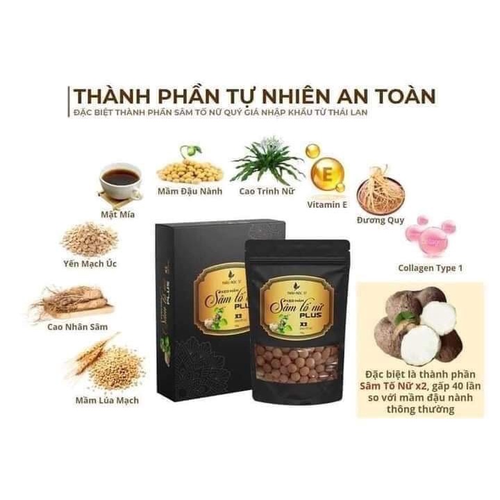 Kẹo mầm sâm tố nữ plus Thảo Mộc 37