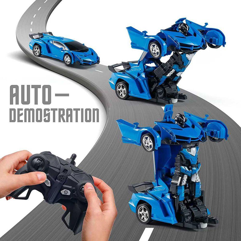 Mô Hình Xe Hơi Biến Hình Rô Bốt 2 Trong 1 Độc Đáo