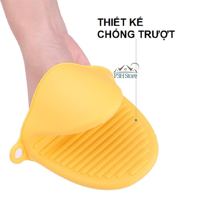 Găng tay nhấc nồi Silicone chịu nhiệt độ cao chống trượt SH-003