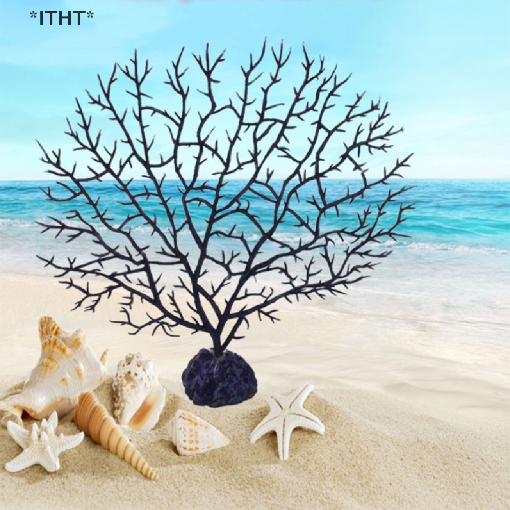 San Hô Nhựa San Hô / Cây Thông Trang Trí Bể Cá