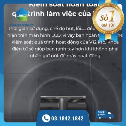 Máy hút bụi cầm tay không dây thông minh Dreame V12 Pro - Bản Quốc Tế - Bảo hành 12 Tháng