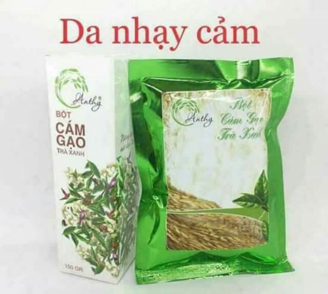 Cám gạo Anthy Trà Xanh