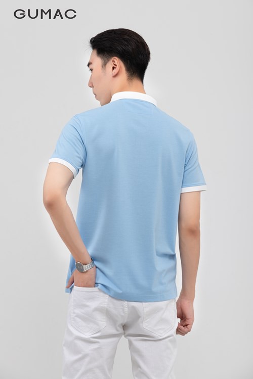 [Mã WABRGD12 giảm 10% đơn 250K] Áo polo nam phối bo cổ GUMAC đủ màu, đủ size thiết kế công sở ATNB396 | BigBuy360 - bigbuy360.vn