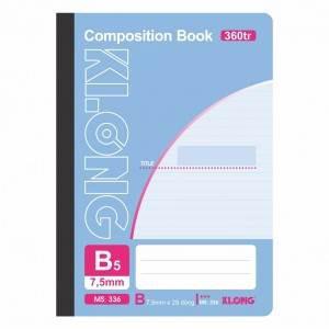 Sổ may 360tr B5 composition book; MS: 336 (sỉ ib)