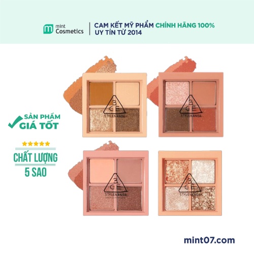 Bảng Mắt 3CE 4 Ô Mini Multi Eye Color Palette