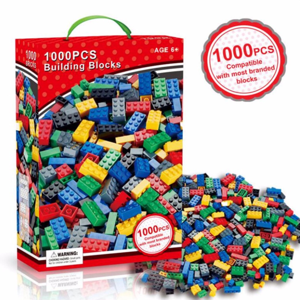 Bộ xếp hình Lego 1000 chi tiết  - Giúp bé phát huy trí tưởng tượng