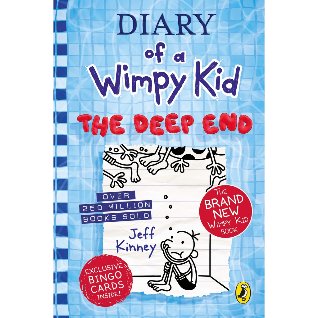 Truyện: Diary Of A Wimpy Kid #15: The Deep End (UK Edition - Hardcover)