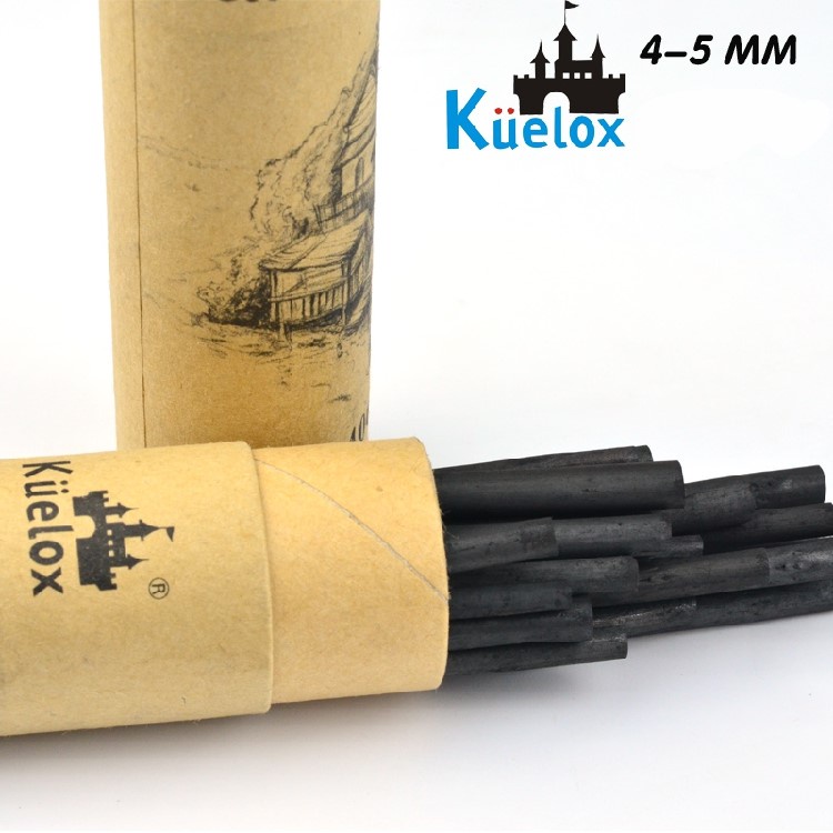 Than củi lon giấy Kuelox, than liễu Kuelox