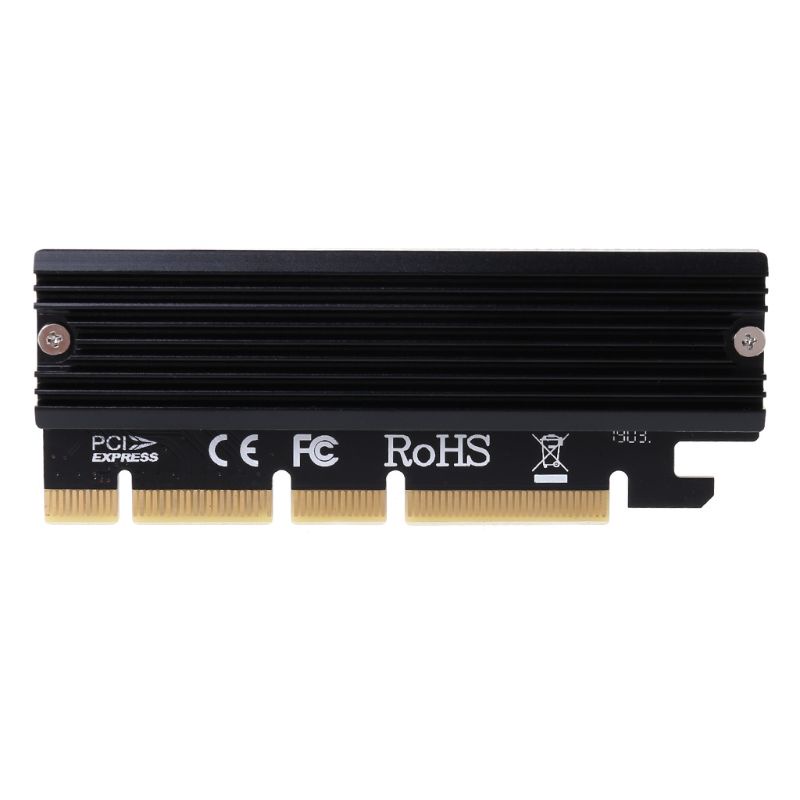 Thẻ Chuyển Đổi PCI-E 3.0 x16 Sang PCIe Và AHCI SSD Kèm Tản Nhiệt Cho M.2