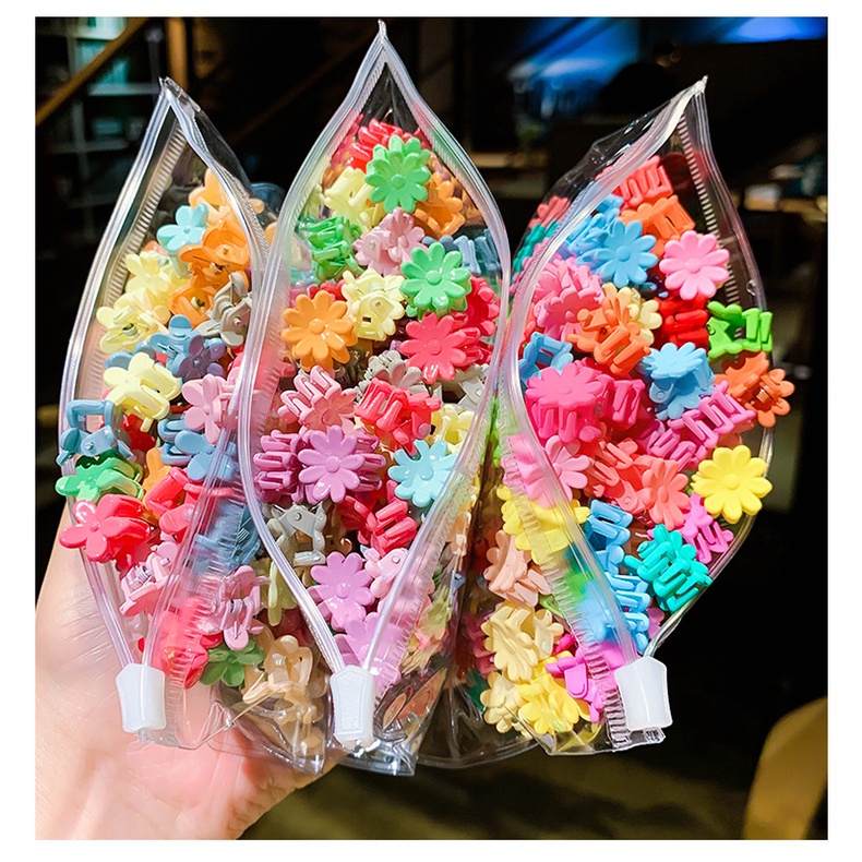 Set 50 Kẹp Tóc Công Chúa Dễ Thương Cho Bé Gái