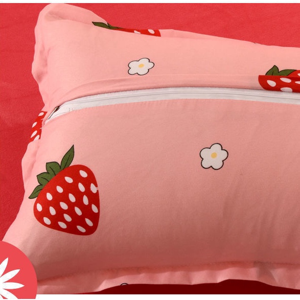 Vỏ Gối Đầu HOMIES Bedding &amp; Décor Vải PL Cotton Nhiều Họa Tiết - Kích Thước 45cm x 65cm