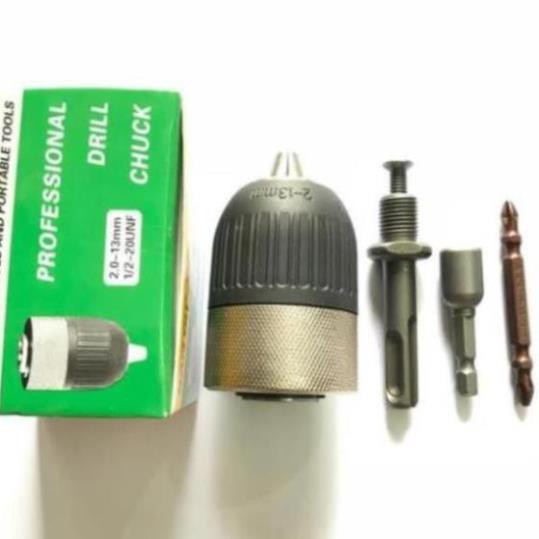 Combo măng danh 13, chân gài chuyển khoan bê tông thành bắn vít, bắn tôn