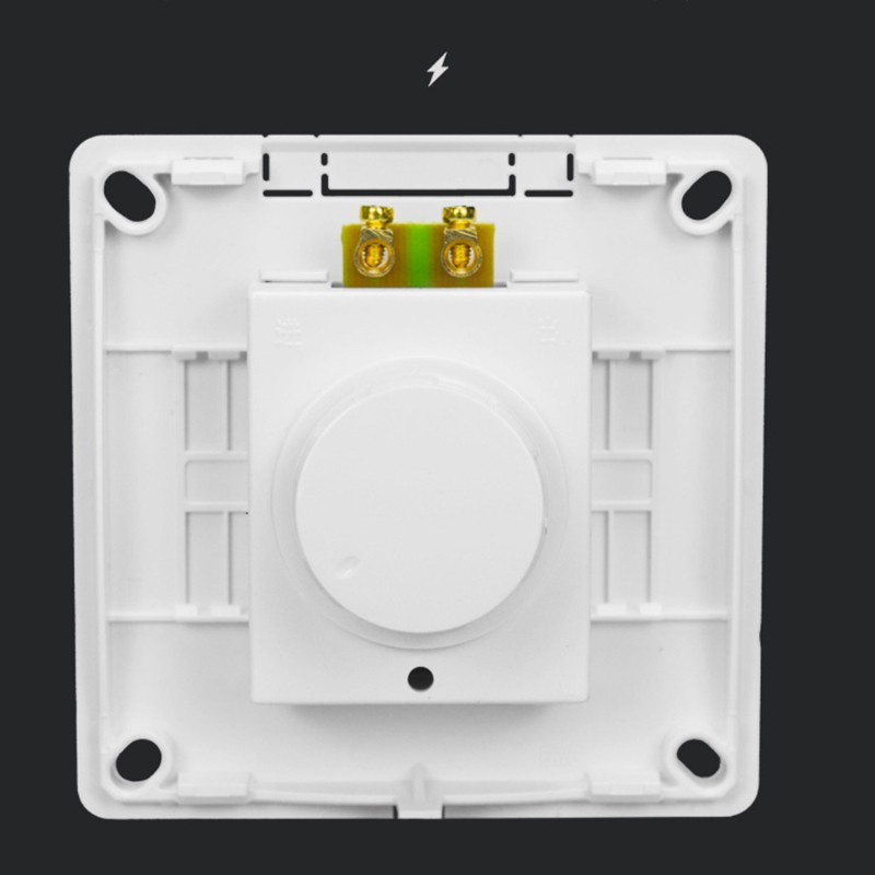 lucky* 86 Type Ceiling Fan Adjustment Stepless Speed Controller Wall Switch 220V 10A for 15-300W Dimmer