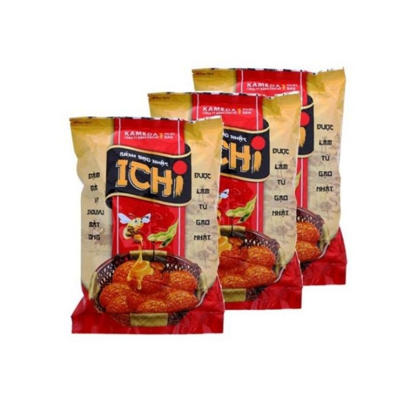 Ichi bánh gạo Nhật vị Shouyu mật ong gói 100g