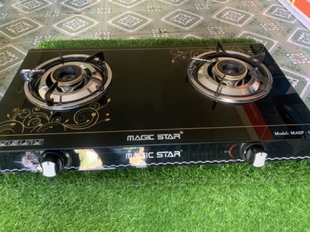 BẾP GAS DƯƠNG KÍNH MAGIC STAR, BẾP GAS MẶT KÍNH, BẾP GAS ĐÔI MAGIC