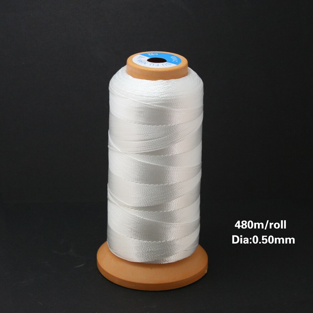 Cuộn dây xỏ Beadia chất liệu nylon nhiều màu tùy chọn dùng làm đồ trang sức thủ công DIY thời trang