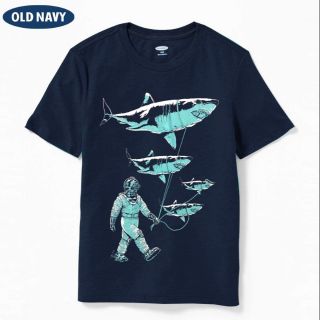 Áo thun bé trai Oldnavy hình cá mập