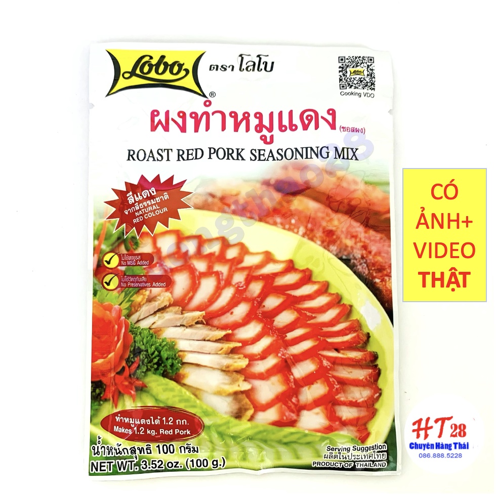 Gia Vị Ướp Thịt Nướng,Xá Xíu Lobo Thái Lan, Gia vị ướp thịt Thái Lan Huongthao28