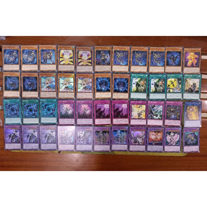 Bộ thẻ bài Yugioh chính hãng đủ độ hiếm - bộ bài Shaddoll do Konami sản xuất